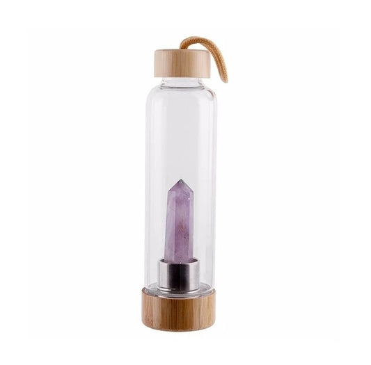 Aura Amethyst Water Bottle