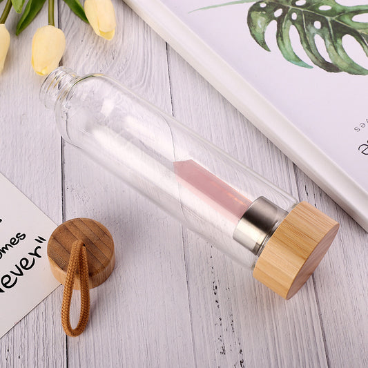 Aura Amethyst Water Bottle